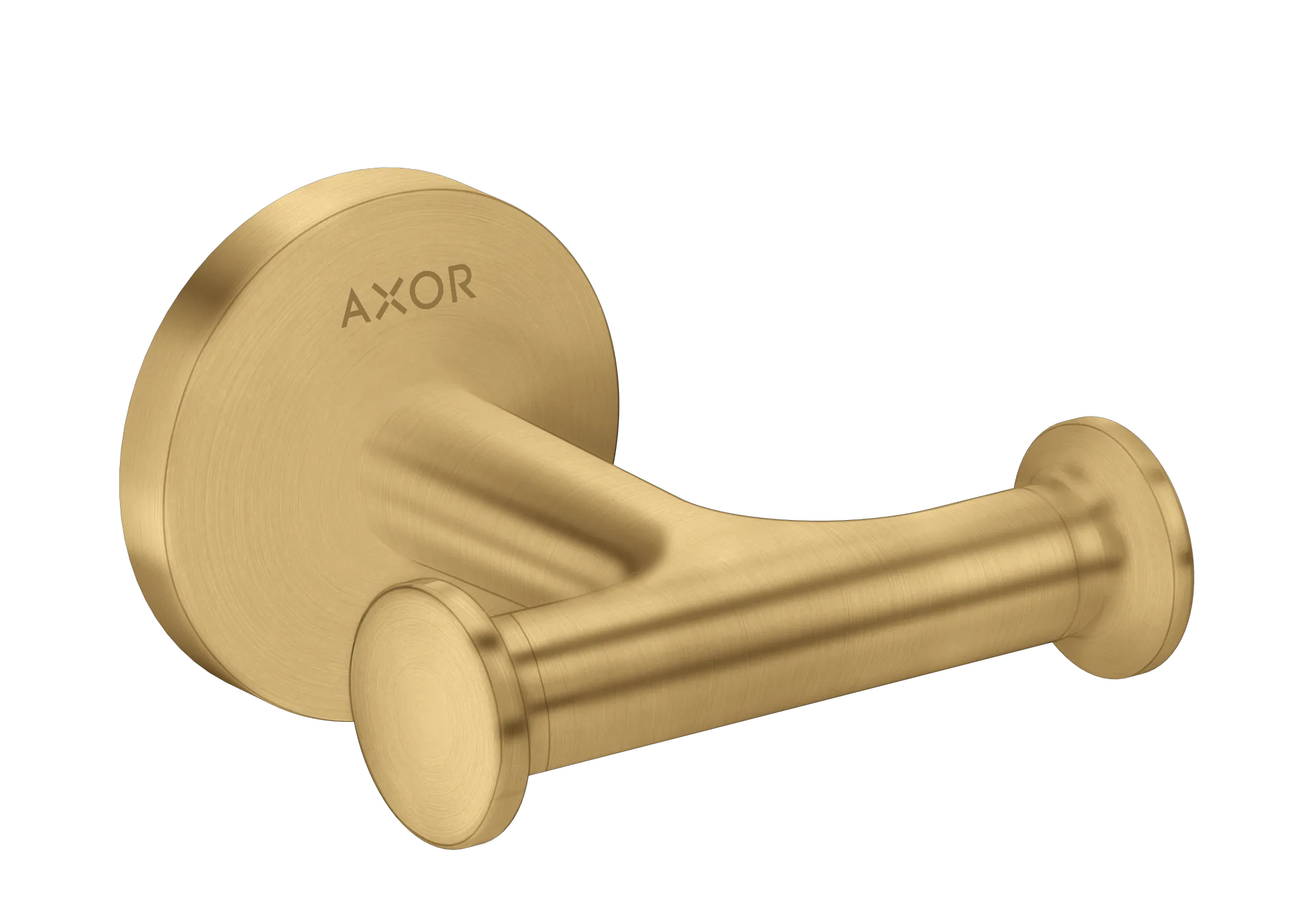 Hansgrohe AXOR Universal Circular Handtuchhaken doppelt, Brushed Gold Optic Hansgrohe AXOR Universal Circular Handtuchhaken doppelt, Brushed Gold Optic