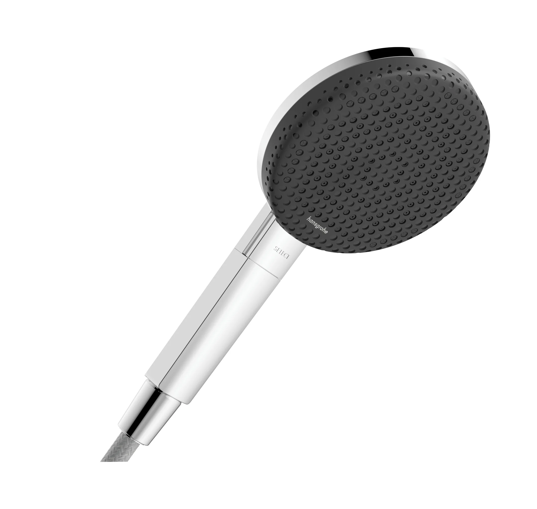 Hansgrohe Handbrause Raindance Alive Select S, 125 mm Brausekopfgröße, 3 Strahlarten, Chrom, EcoSmart+ Technologie
