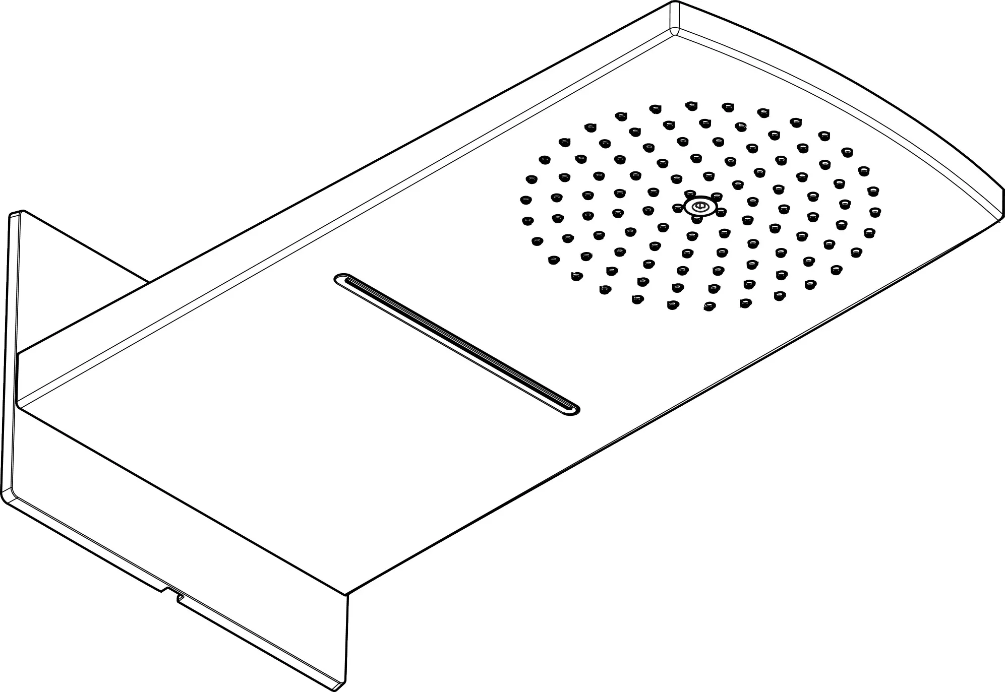 Kopfbrause Raindance Rainfall 180 Air 2jet chrom Kopfbrause Raindance Rainfall 180 Air 2jet chrom