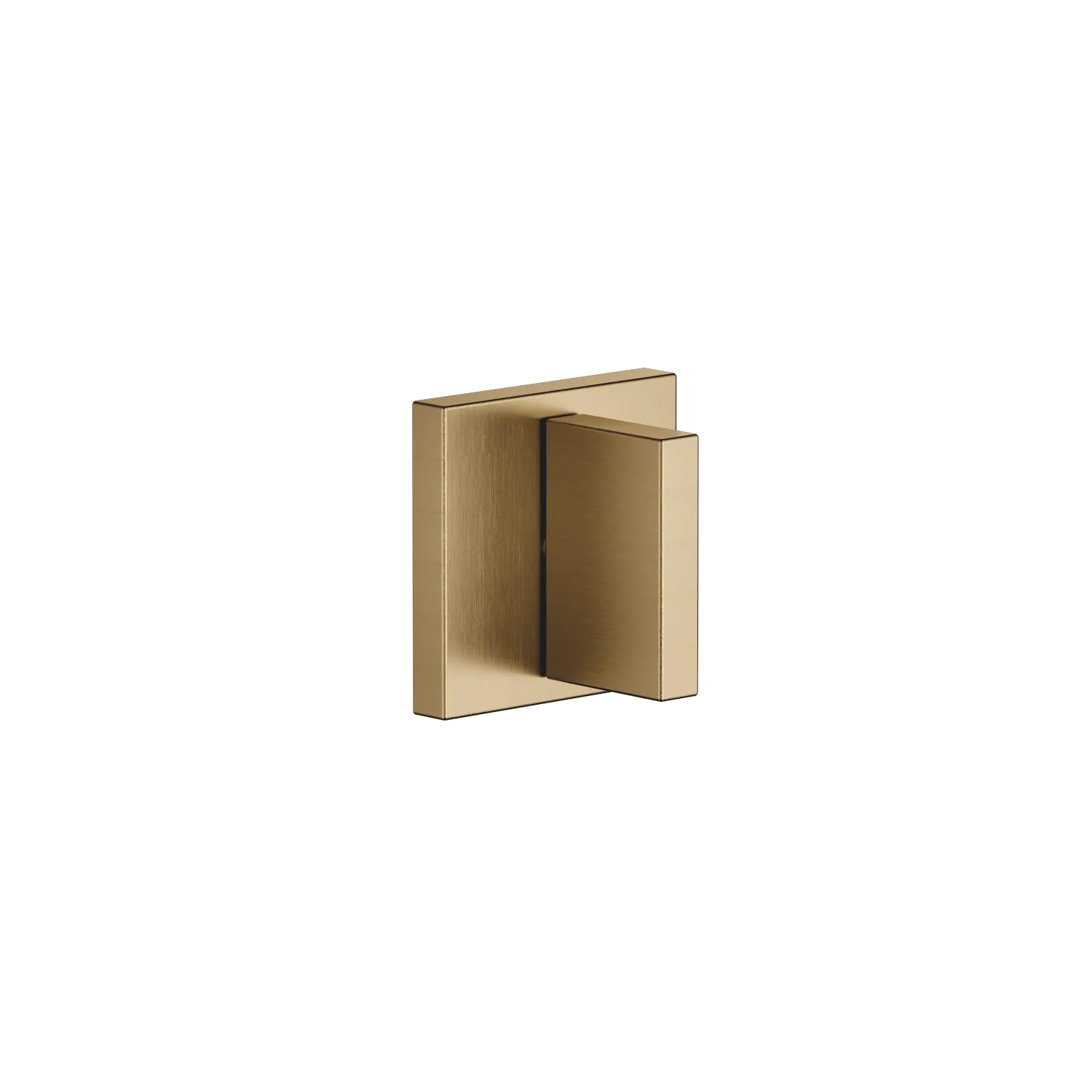 Dornbracht MEM Unterputzventil rechtsschließend, 1/2" - Rosette 60 x 60 mm, Dark Brass gebürstet Dornbracht MEM Unterputzventil rechtsschließend, 1/2" - Rosette 60 x 60 mm, Dark Brass gebürstet