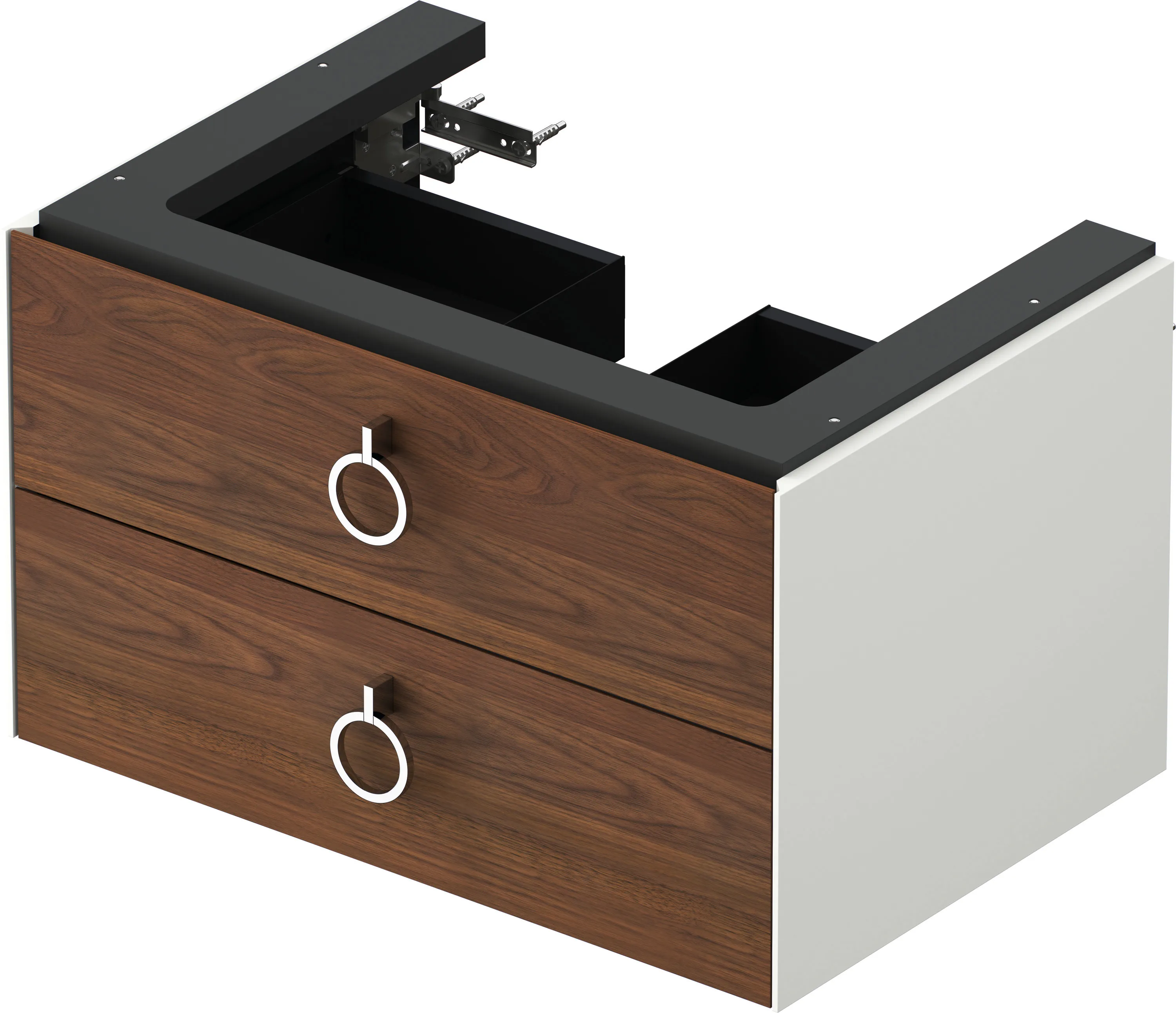 Duravit Waschtischunterschrank „White Tulip“, mit Beleuchtung