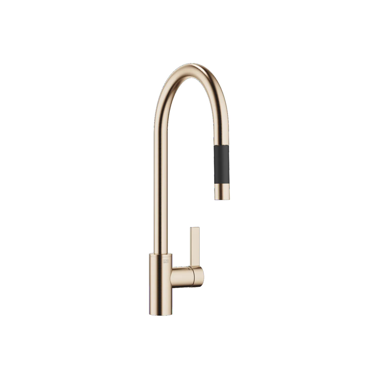 Dornbracht TARA ULTRA Einhebelmischer Pull-down mit Brausefunktion Champagne gebürstet (22kt Gold)