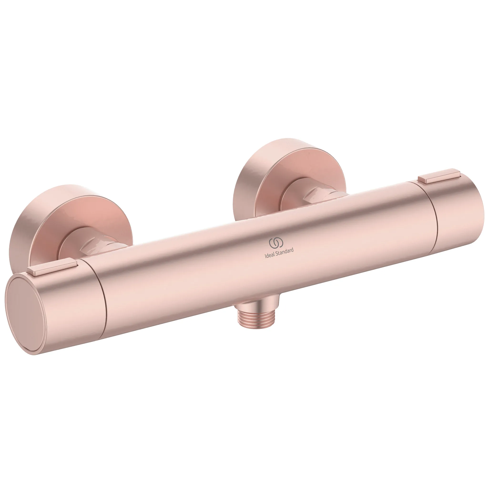 Brausethermostat Aufputz Alu+ Rose Brausethermostat Aufputz Alu+ Rose