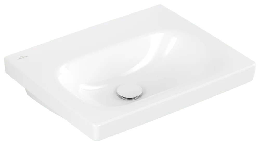 Villeroy & Boch Waschbecken Skyla 5A5158 445x550mm Rechteck ohne Überlauf Weiß Alpin