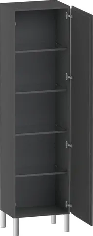 Duravit Hochschrank „L-Cube“ 50 × 176 × 36,3 cm Graphit Matt Duravit Hochschrank „L-Cube“ 50 × 176 × 36,3 cm Graphit Matt