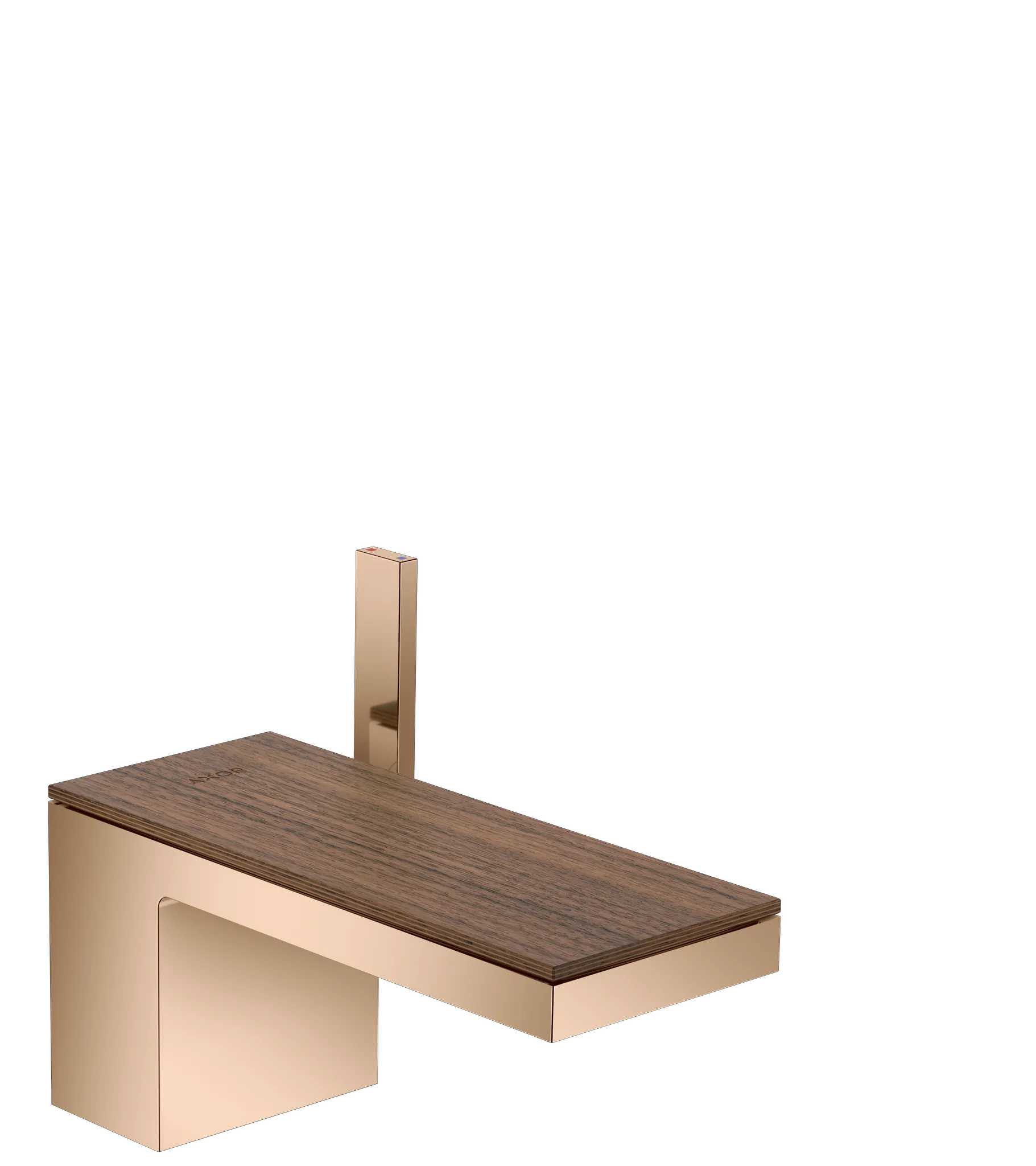 Hansgrohe AXOR MyEdition Mischer mit Platte 200 Amerikanischer Nussbaum Hansgrohe AXOR MyEdition Mischer mit Platte 200 Amerikanischer Nussbaum