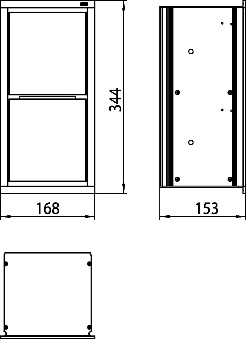 emco WC-Papier-Modul „asis module 150“ 16,8 × 33,4 × 15,3 cm in chrom / optiwhite emco WC-Papier-Modul „asis module 150“ 16,8 × 33,4 × 15,3 cm in chrom / optiwhite