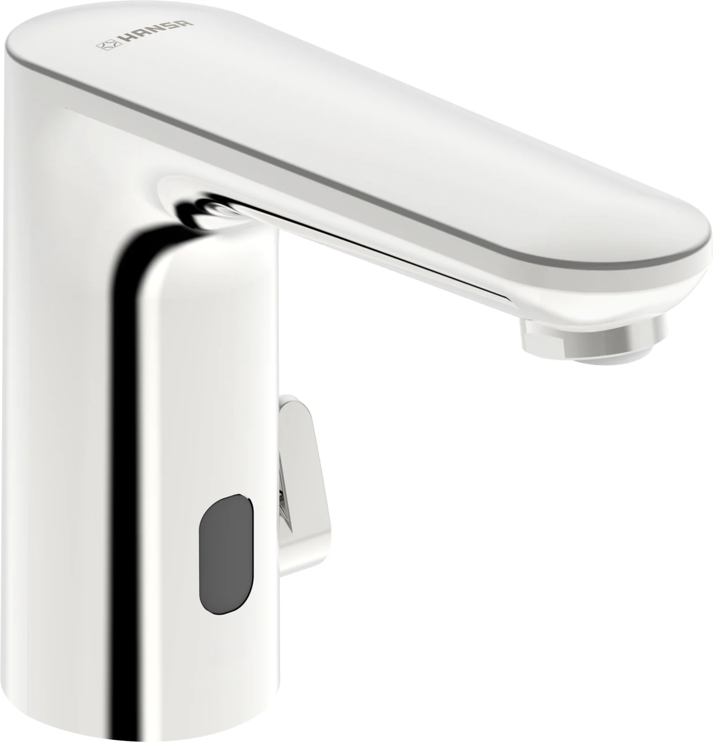 HansaELECTRA Waschtischarmatur, Niederdruck, 230⁄9 V, Bluetooth, Chrom