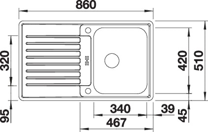 BLANCO CLASSIC Pro 45 S-IF BLANCO CLASSIC Pro 45 S-IF