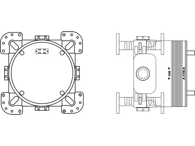 Ideal Standard Unterputz-Bausatz 1 EASY-Box, für Einhebelmischer und Thermostate A1000NU SONDERANGEBOT Ideal Standard Unterputz-Bausatz 1 EASY-Box, für Einhebelmischer und Thermostate A1000NU SONDERANGEBOT