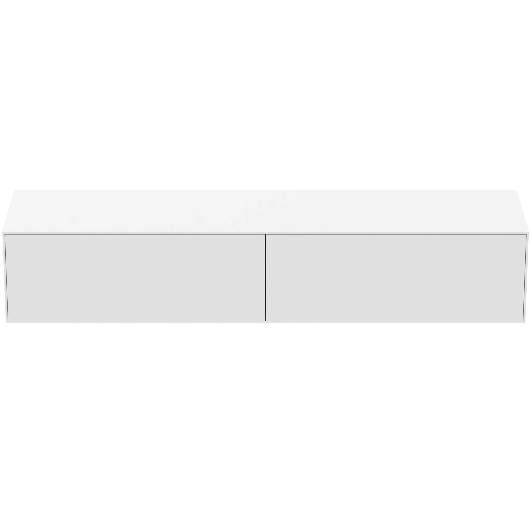 Ideal Standard Waschtischunterschrank „Conca“ 198,7 × 37 × 50,5 cm Weiß matt lackiert