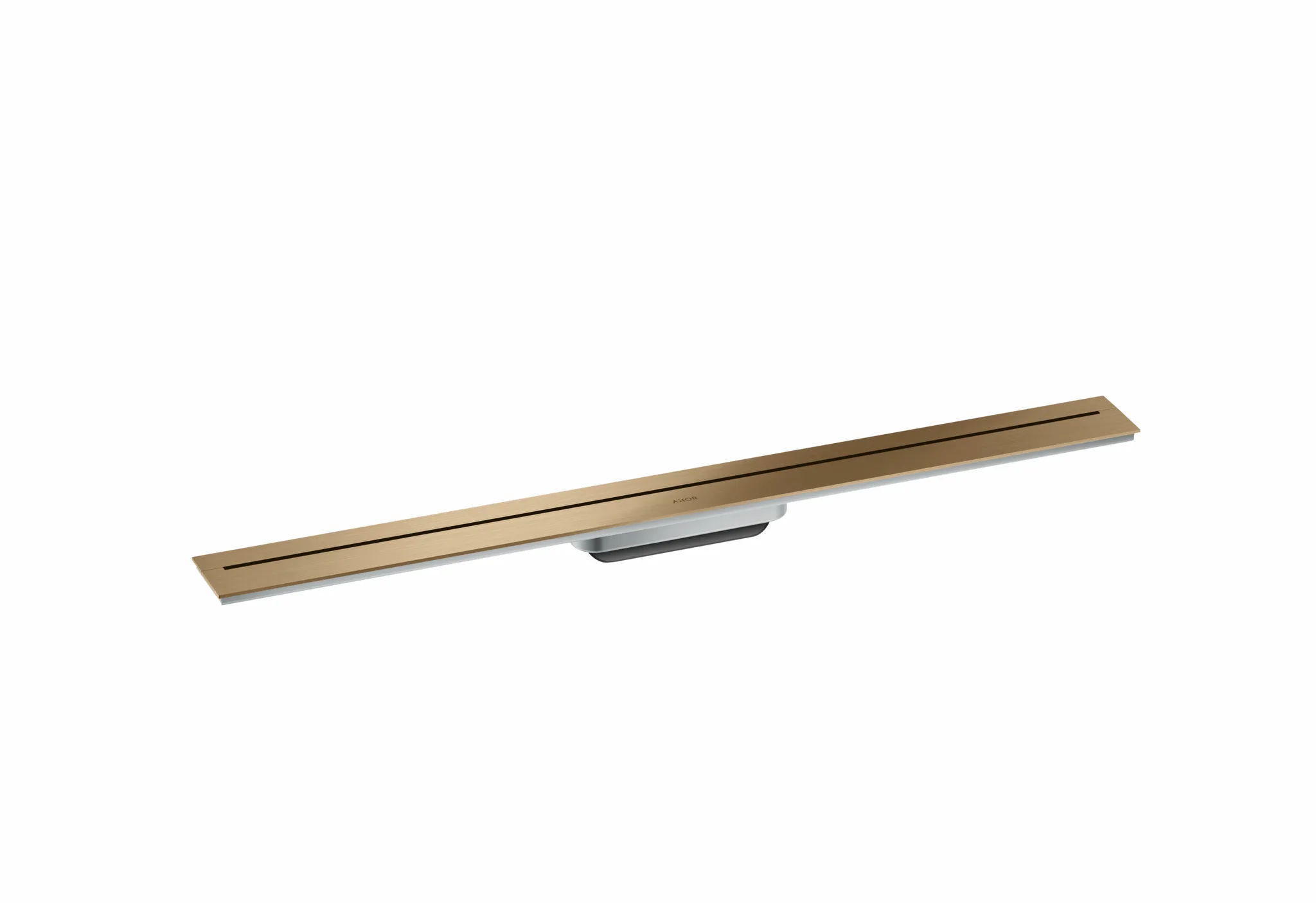 Hansgrohe AXOR Drain Fertigset Duschrinne 900mm Wandmontage Brushed Bronze