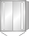 Sanipa Spiegelschrank „Wilma“ 64,9 × 75 × 17,3 cm 