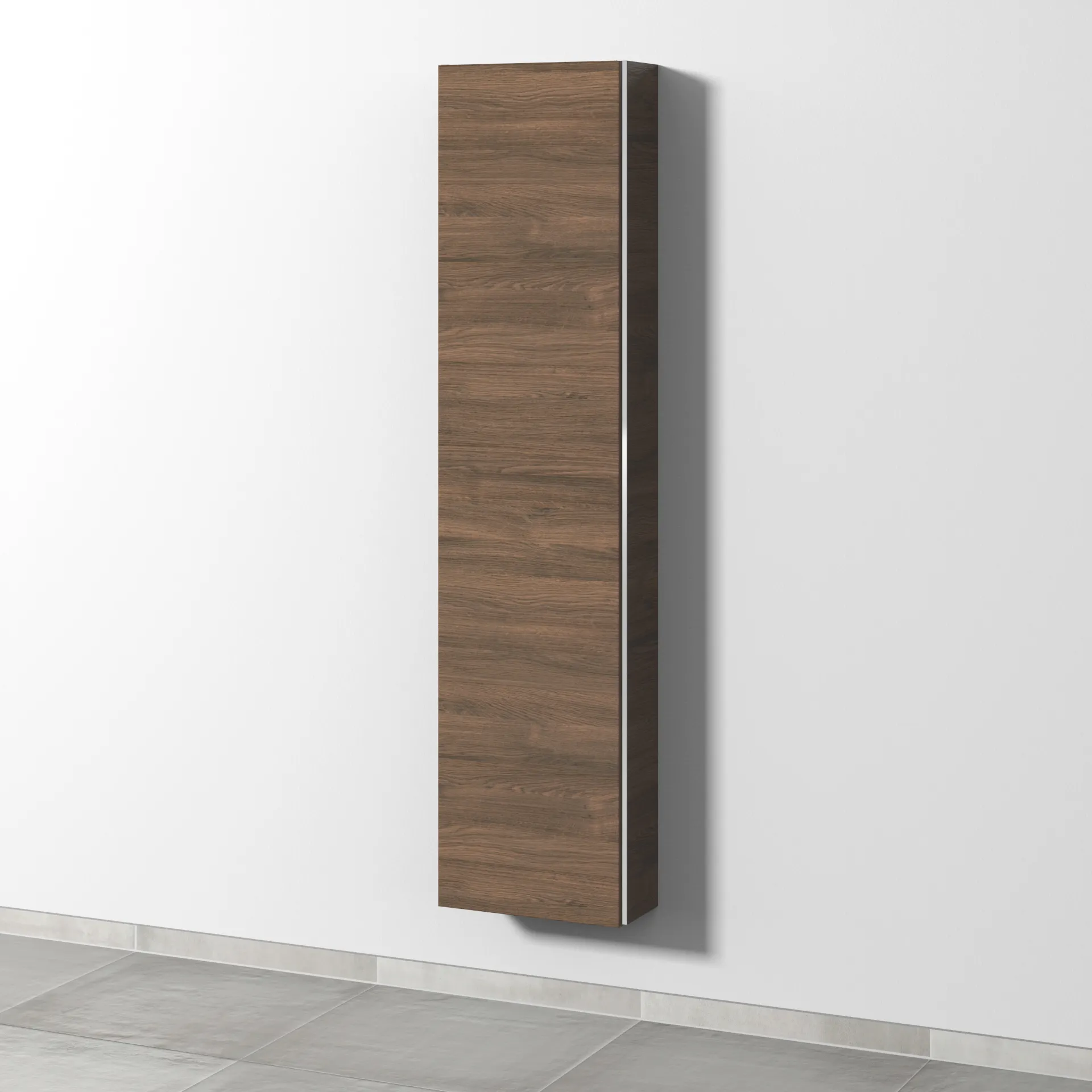 Sanipa Hochschrank „3way“ 400 × 1700 × 197 mm Anschlag links, in Eiche Arizona, Anschlag links