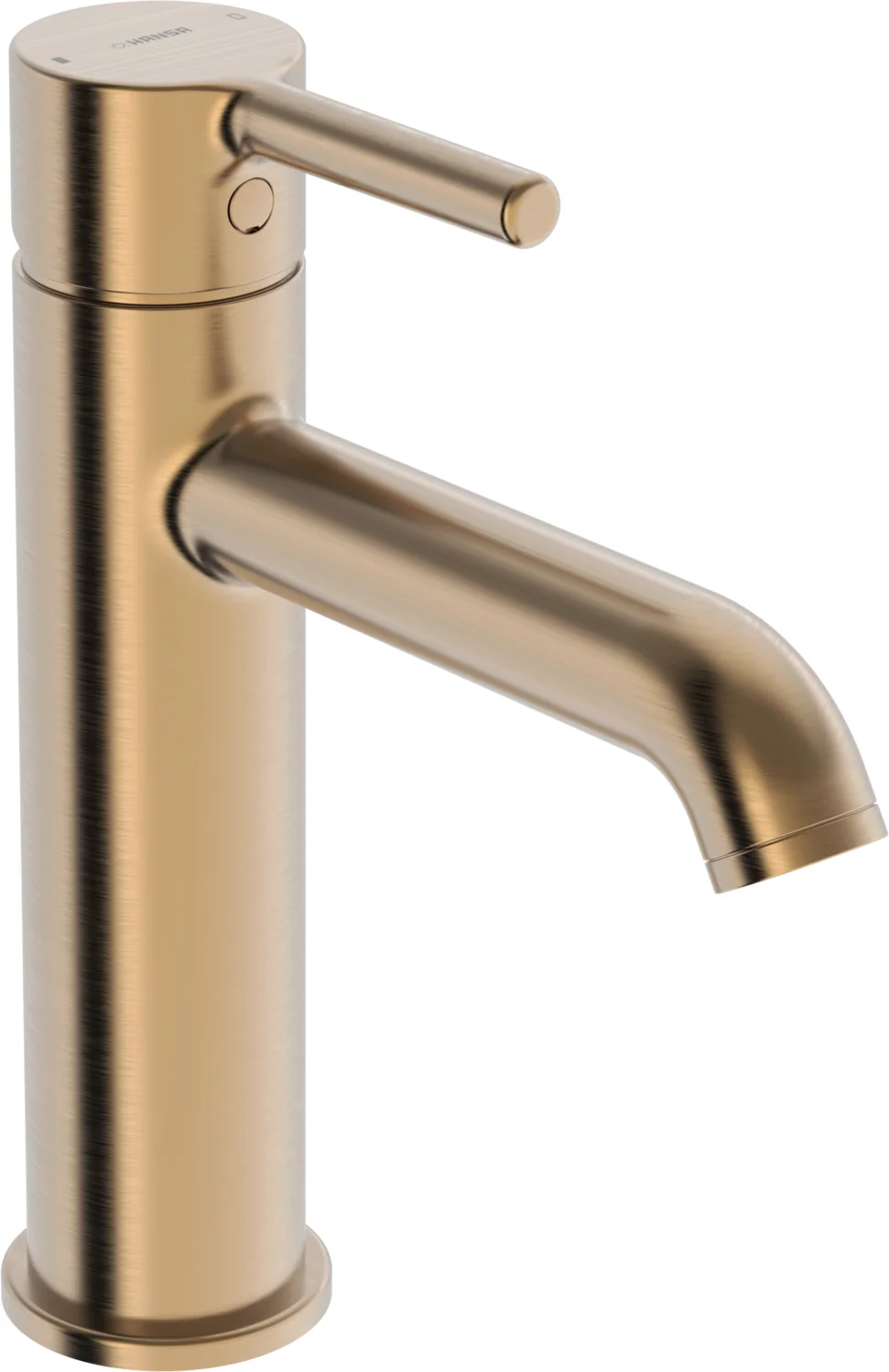 HansaVANTIS Style Waschtischarmatur EHM WT-Batt. HansaVANTIS Style 5437 Ausld. 133 mm Bronze gebürstet HansaVANTIS Style Waschtischarmatur EHM WT-Batt. HansaVANTIS Style 5437 Ausld. 133 mm Bronze gebürstet