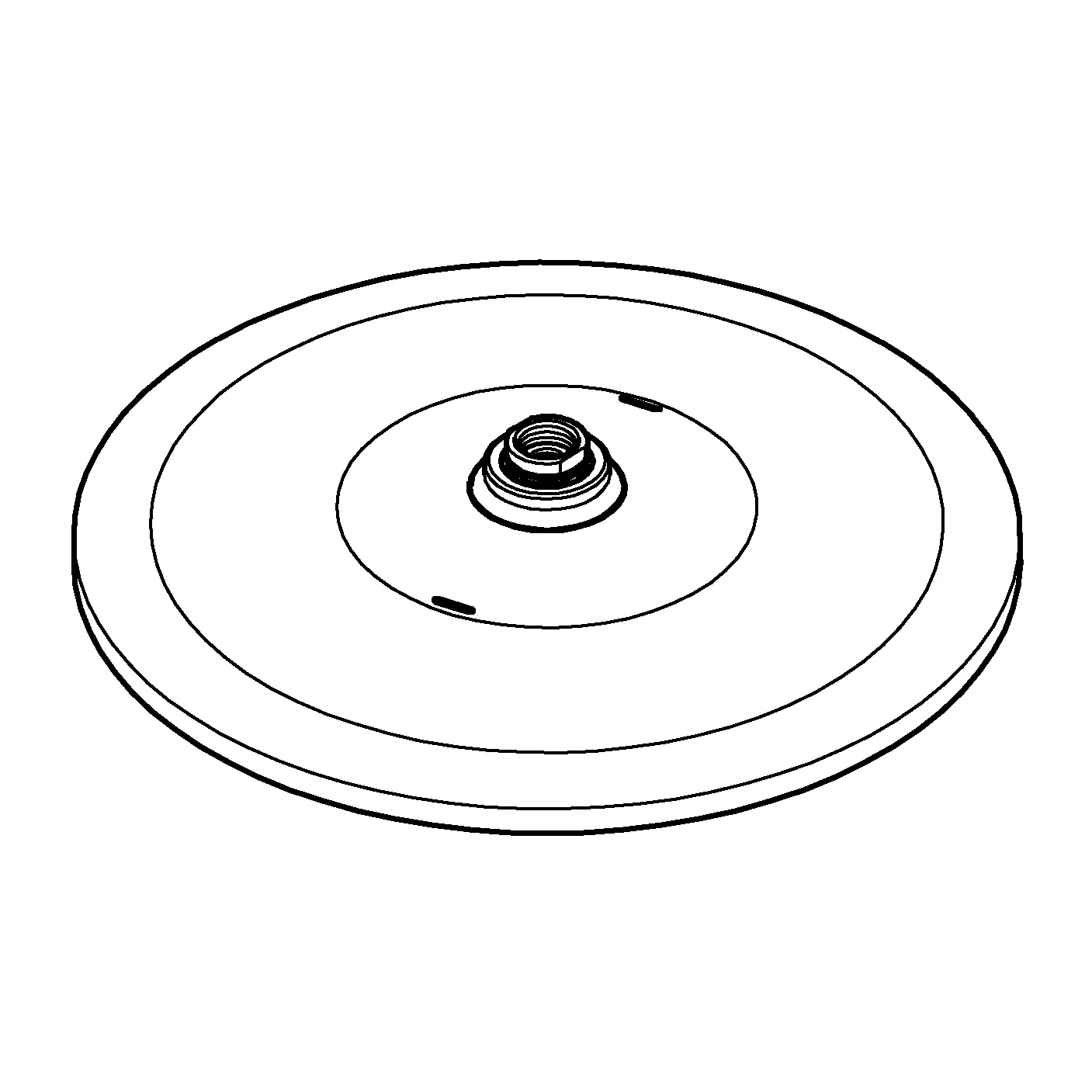 Grohe Rainshower Mono 310 Kopfbrause, chrom/moon white Grohe Rainshower Mono 310 Kopfbrause, chrom/moon white