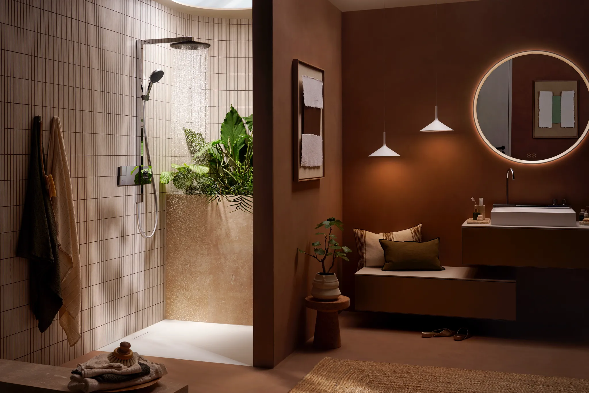 Hansgrohe Raindance Alive S Showerpipe 300 1jet EcoSmart mit ShowerSelect Comfort, Chrom Hansgrohe Raindance Alive S Showerpipe 300 1jet EcoSmart mit ShowerSelect Comfort, Chrom