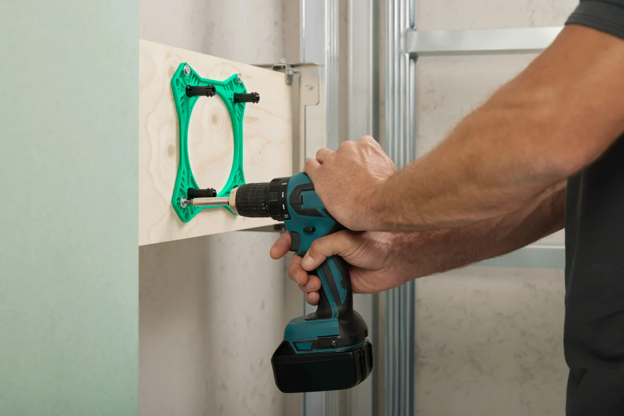 Hansgrohe iBox universal 2 Grundkörper - wärme- und schallisolierend, rotationssymmetrische Montage, einstellbarer Montagering in 5 mm Schritten, für alle neuen Brausen-, Wannen- und Thermostat-Fertigsets Unterputz (ShowerSelect Comfort, DuoTurn) Hansgrohe iBox universal 2 Grundkörper - wärme- und schallisolierend, rotationssymmetrische Montage, einstellbarer Montagering in 5 mm Schritten, für alle neuen Brausen-, Wannen- und Thermostat-Fertigsets Unterputz (ShowerSelect Comfort, DuoTurn)