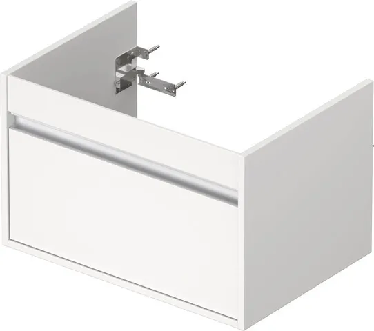 Duravit Waschtischunterschrank wandhängend „Ketho“ 65 × 41 × 45,5 cm Weiß Matt Duravit Waschtischunterschrank wandhängend „Ketho“ 65 × 41 × 45,5 cm Weiß Matt
