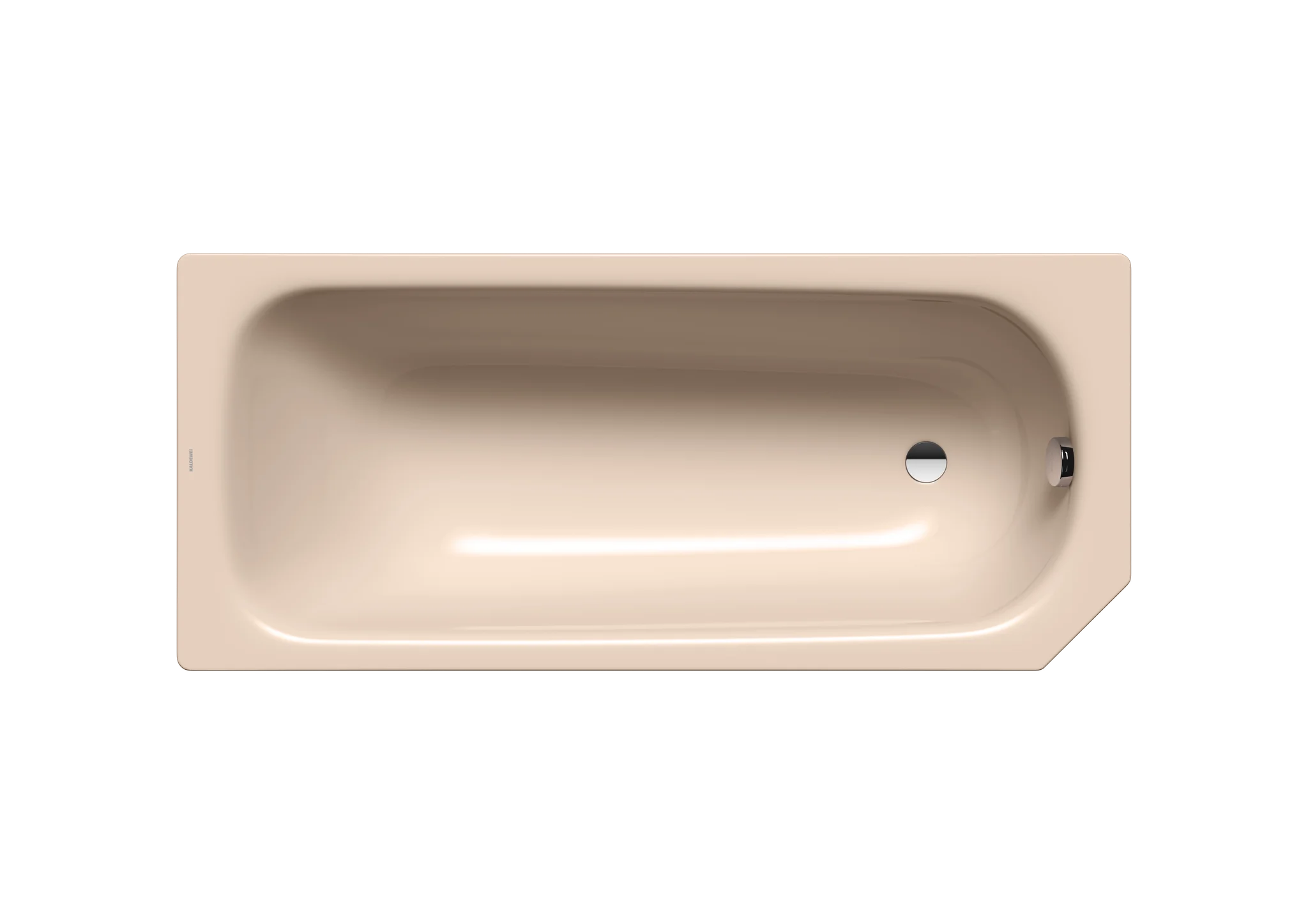 Kaldewei SANIFORM V1-V4 Badewanne, 1600x700 mm, bahamabeige, Perl-Effekt