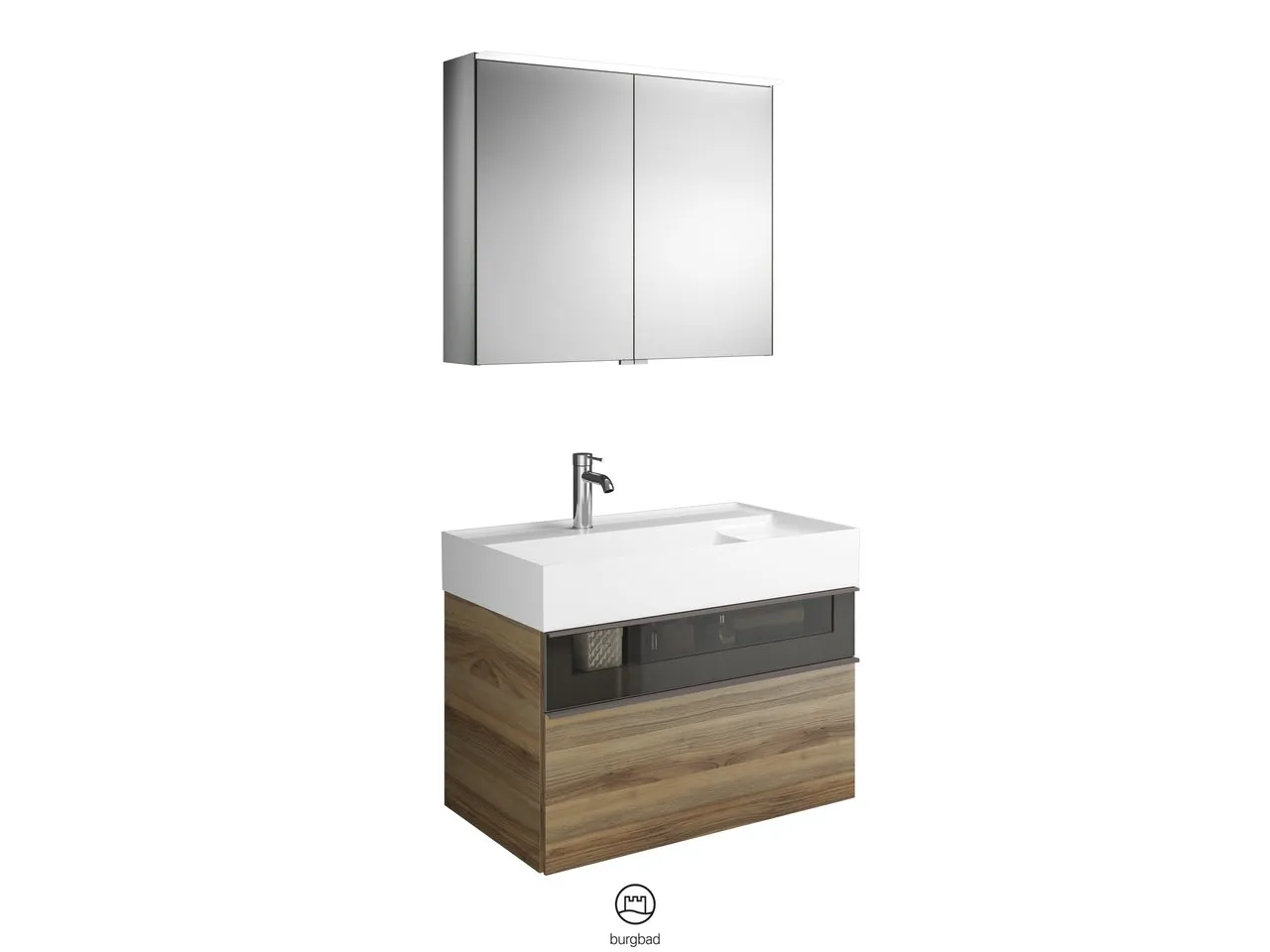 burgbad Yumo PG1 Badmöbelset (SFKZ082) burgbad Yumo PG1 Badmöbelset (SFKZ082)