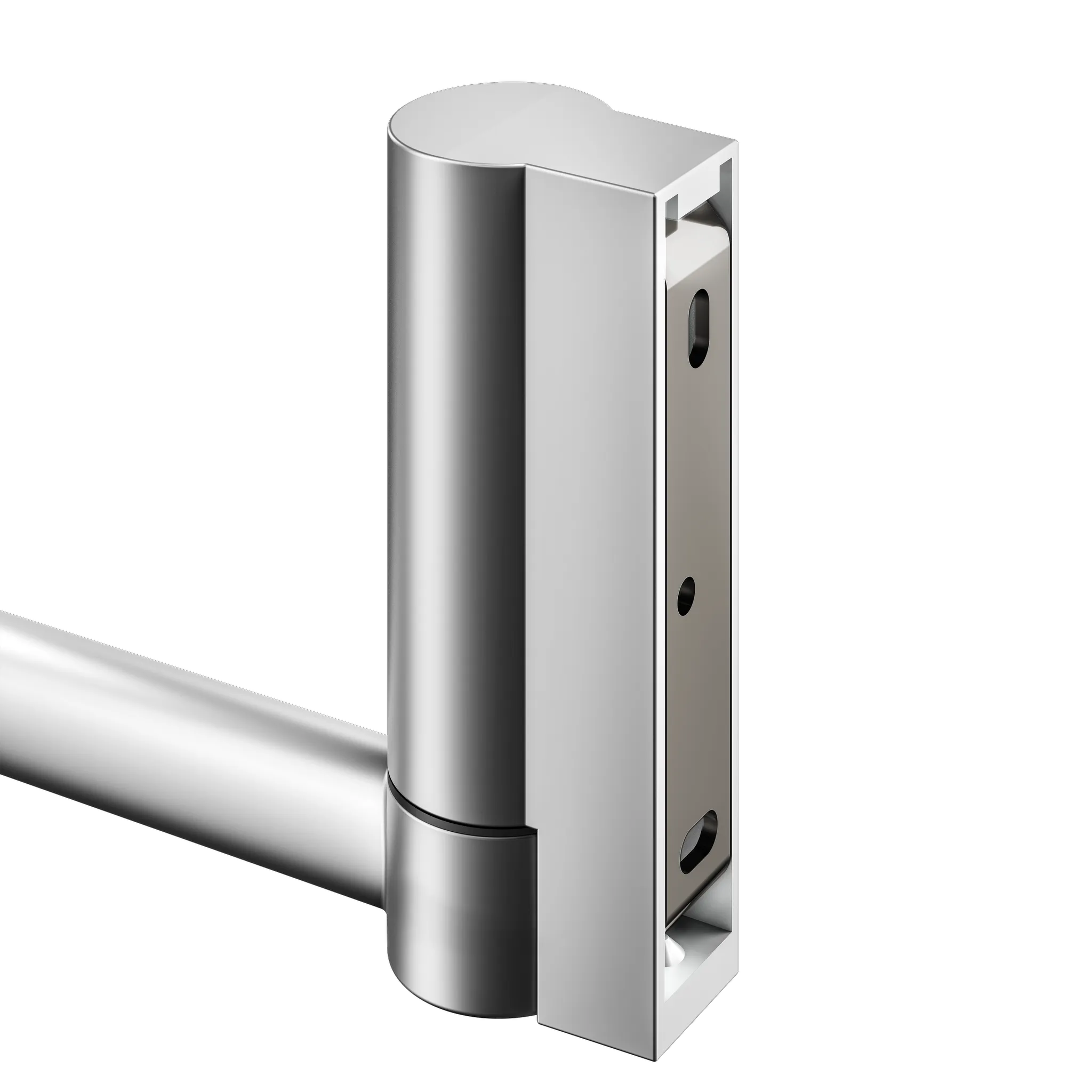 KEUCO Kosmetikspiegel „Plan“ Rund, ohne Beleuchtung in Aluminium-finish, ⌀ 193 mm