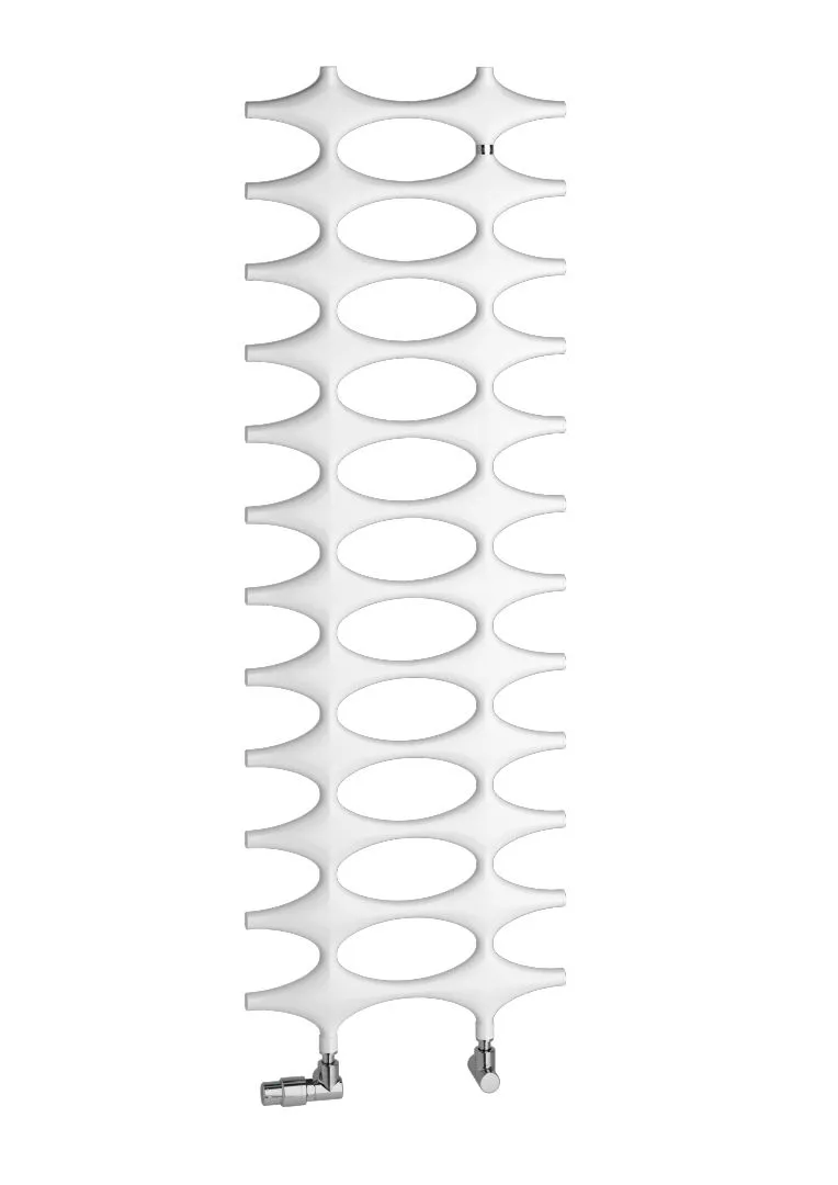 Kermi Design-Heizkörper „Ideos®“ 50,8 × 115,1 cm in Weiß Soft (RAL 9016, matt)