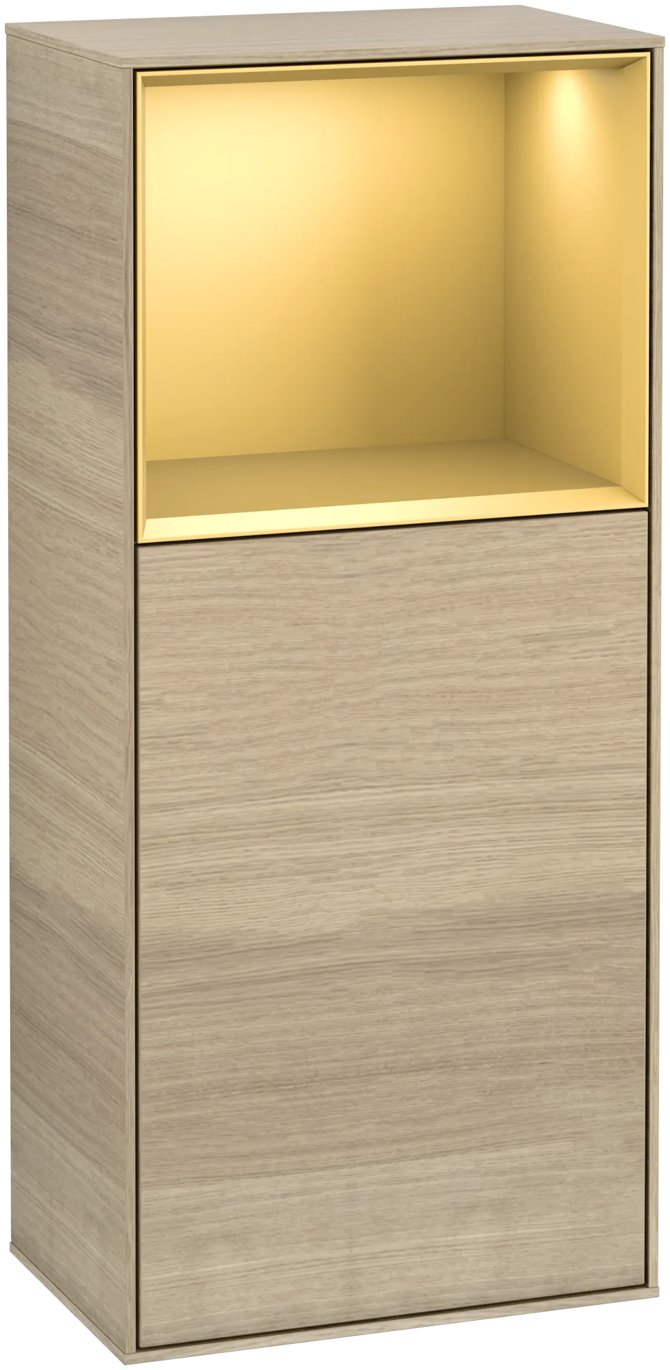 Villeroy & Boch Finion Seitenschrank F50 418x936x270mm mit Beleuchtung