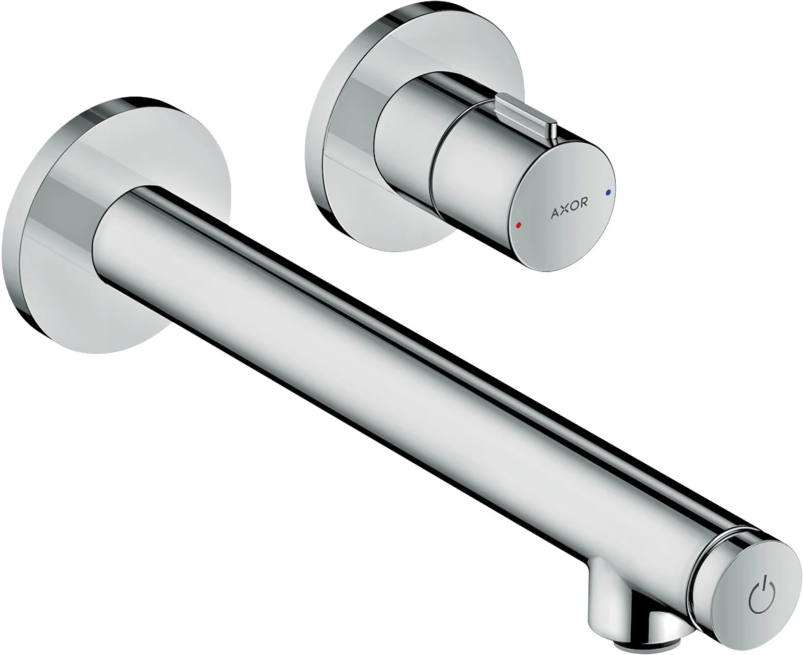 Hansgrohe AXOR Uno Waschtischmischer Unterputz, Chrom, Ausladung 221 mm, Zylindergriff, Normalstrahl, max. Durchfluss 5 l/min Hansgrohe AXOR Uno Waschtischmischer Unterputz, Chrom, Ausladung 221 mm, Zylindergriff, Normalstrahl, max. Durchfluss 5 l/min