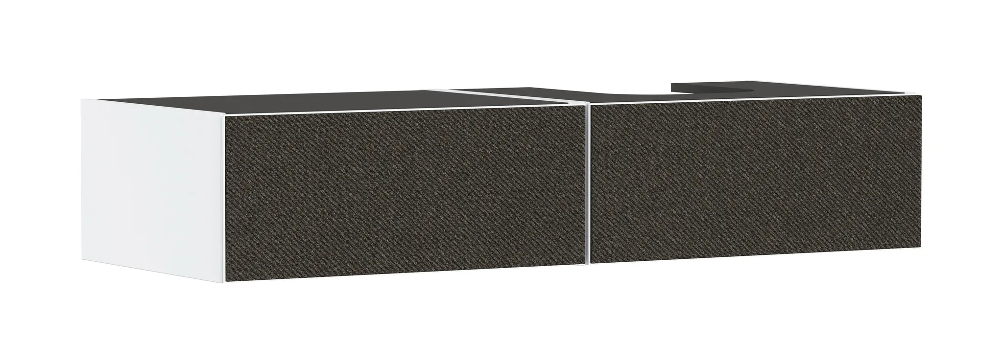 Hansgrohe Xevolos E Waschtischunterschrank Mattweiß 1370⁄550 mit 2 Schubkästen Hansgrohe Xevolos E Waschtischunterschrank Mattweiß 1370⁄550 mit 2 Schubkästen