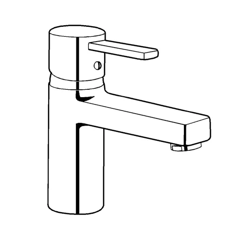 Kludi ZENTA XL Waschtisch-EHM DN 15, hohe Ausführung chrom Kludi ZENTA XL Waschtisch-EHM DN 15, hohe Ausführung chrom