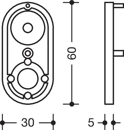 HEWI Installationsmaterial in Rubinrot HEWI Installationsmaterial in Rubinrot