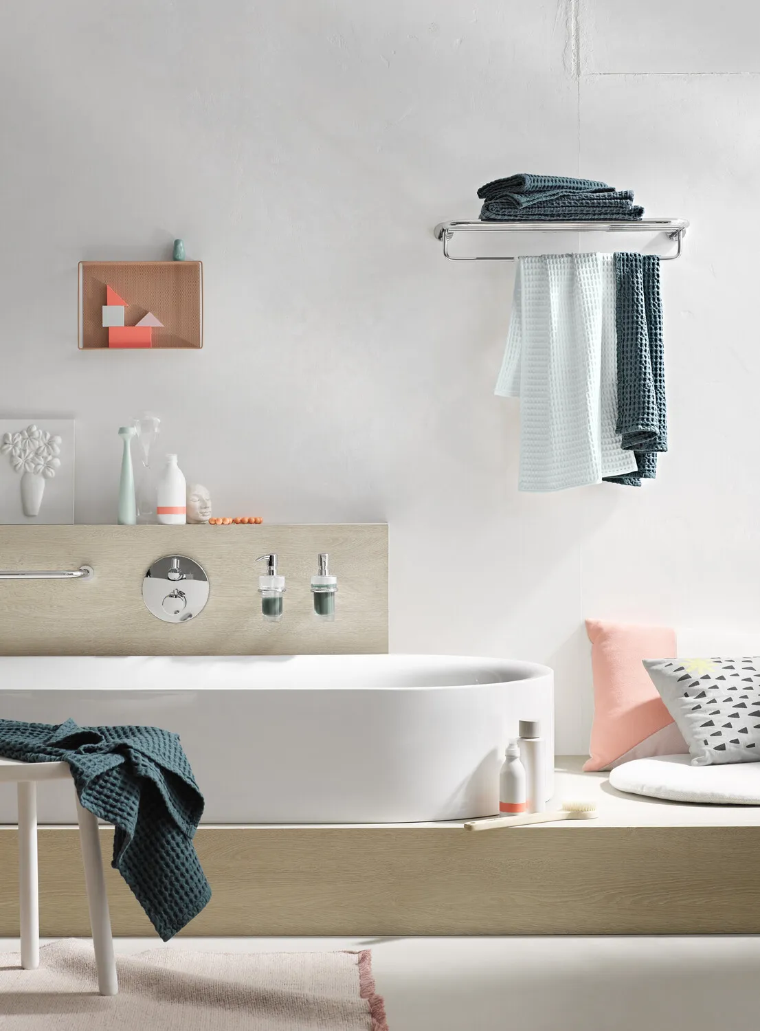 rondo 2 Accessoires-Set 4-teilig, PH, RRH, BG, HA, chrom rondo 2 Accessoires-Set 4-teilig, PH, RRH, BG, HA, chrom