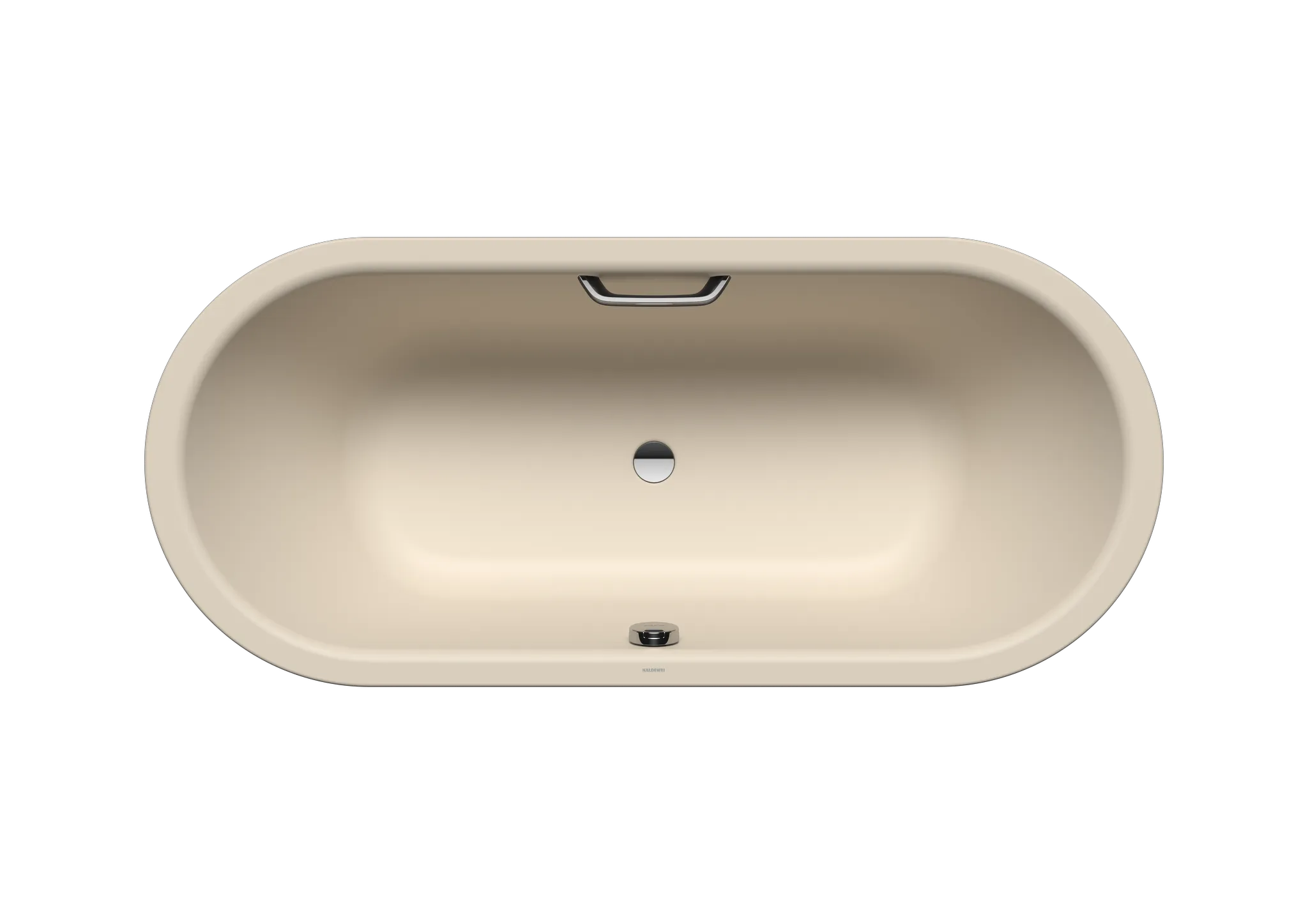 Kaldewei Badewanne „Classic Duo Oval“ oval 1700 × 750 mm, mit Grifflochbohrungen in warm beige 20