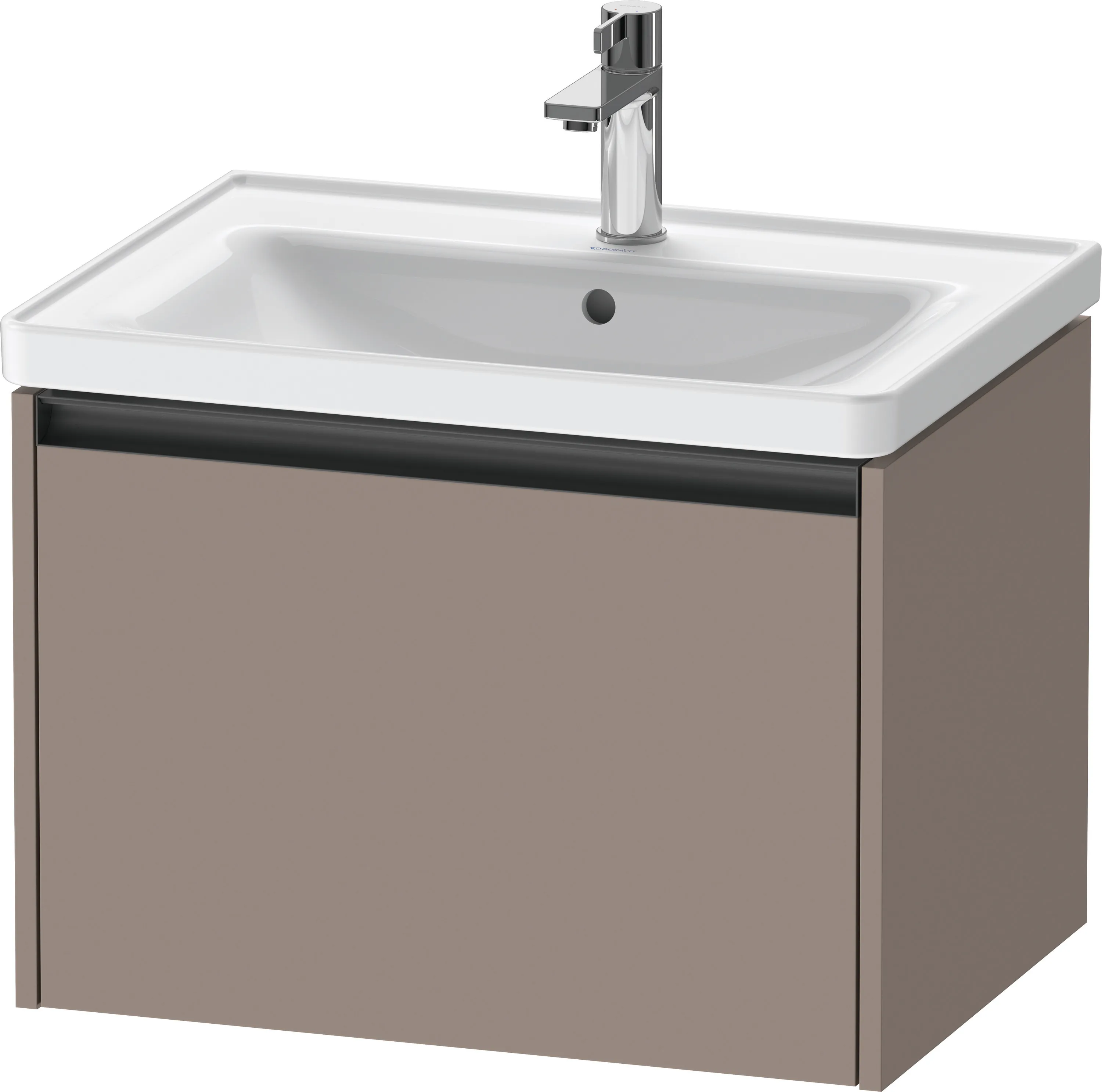 Duravit Waschtischunterschrank wandhängend „Ketho.2“ 63,4 × 44 × 45,5 cm Basalt Matt Duravit Waschtischunterschrank wandhängend „Ketho.2“ 63,4 × 44 × 45,5 cm Basalt Matt