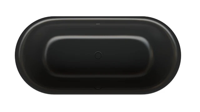 Bette oval Badewanne „BetteLux Oval Silhouette“ 190 × 90 cm in Ebony