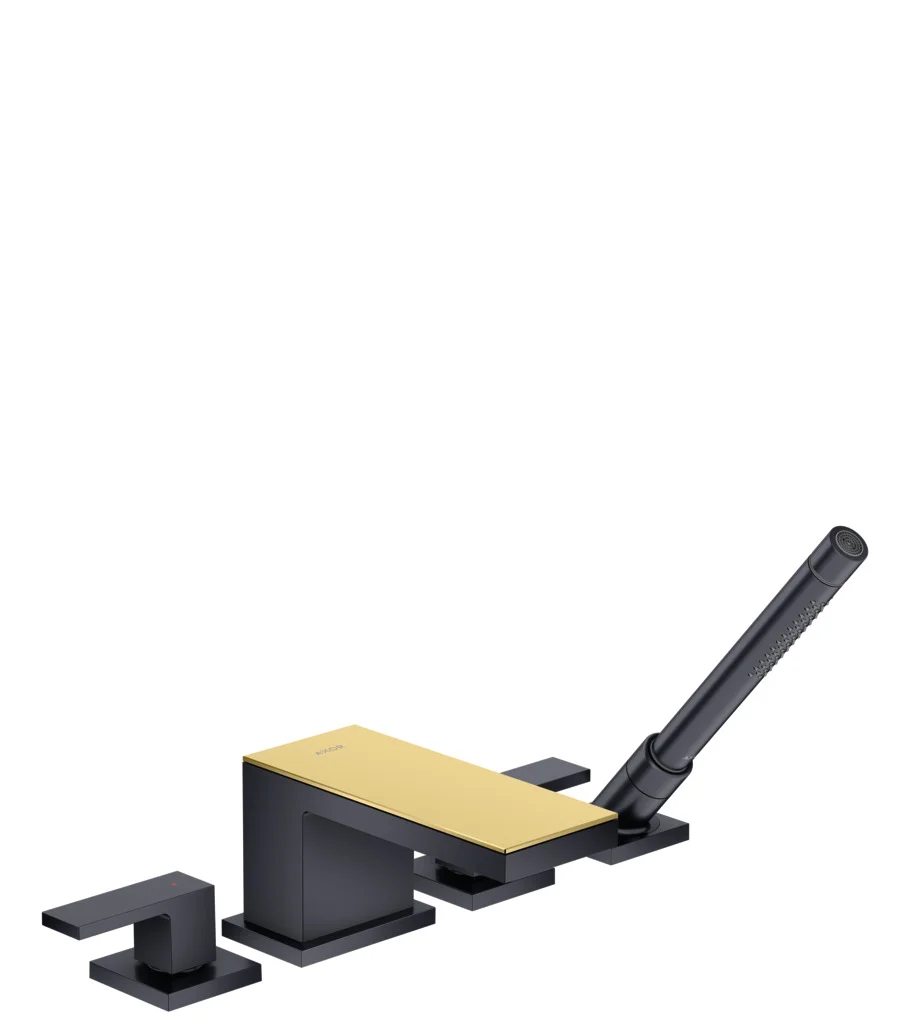 Hansgrohe AXOR MyEdition Platte 200 mm Metall Polished Gold Optic abnehmbar