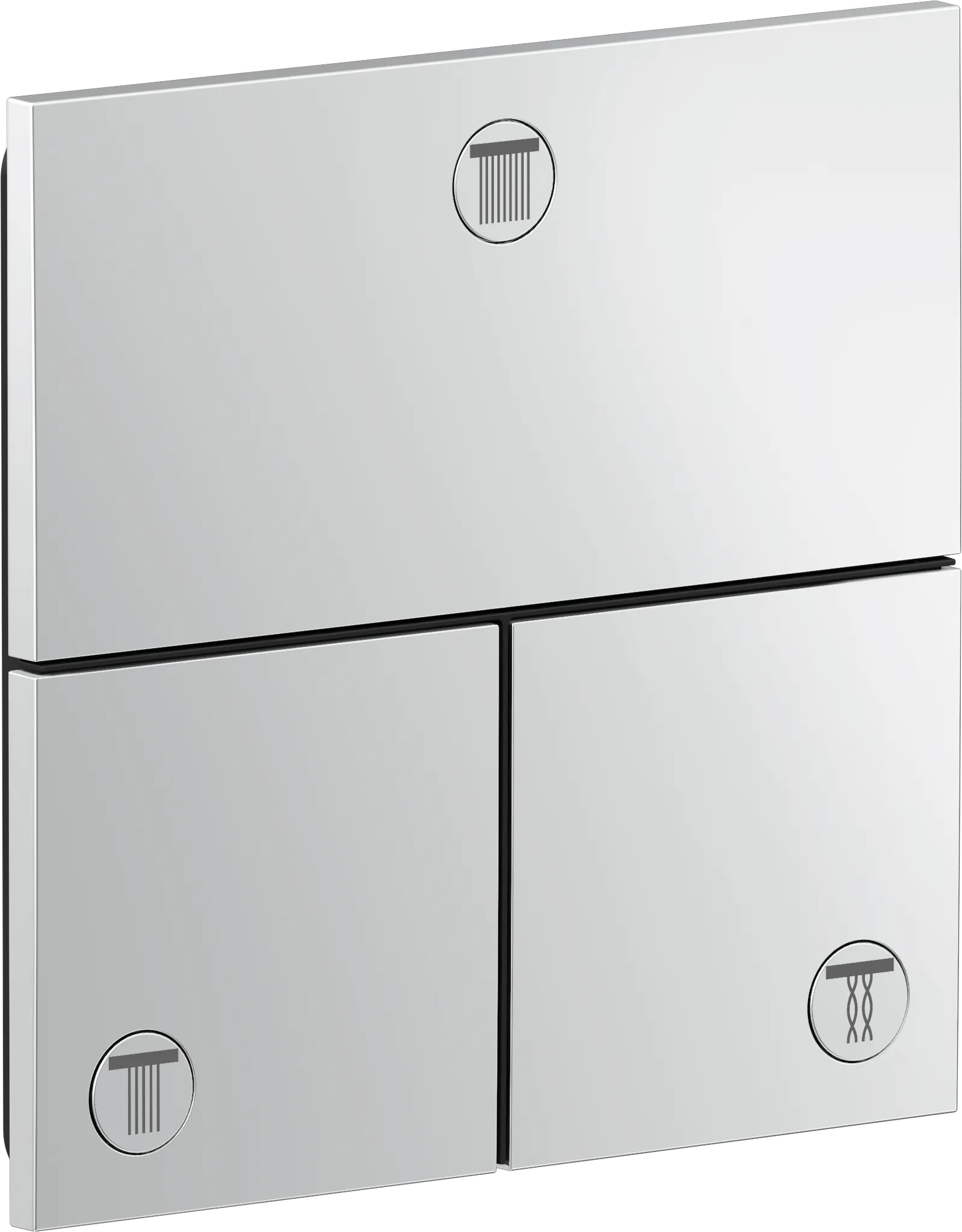 AXOR ShowerSelect ID Ventil Unterputz eckig für 3 Verbraucher Chrom AXOR ShowerSelect ID Ventil Unterputz eckig für 3 Verbraucher Chrom