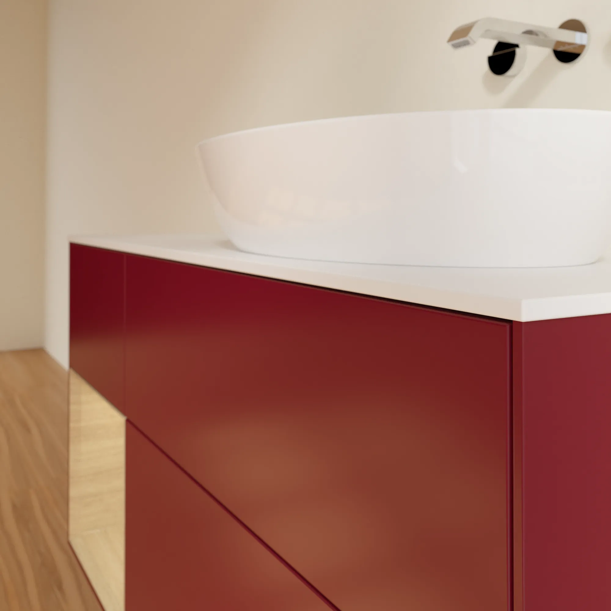 Villeroy & Boch Finion FA4 Waschbeckenunterschrank 1200x603x501mm mit Beleuchtung