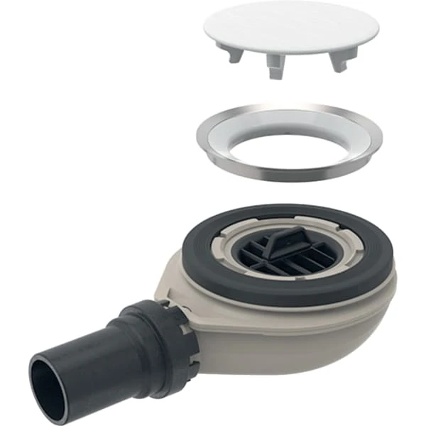 Duschwannenablauf für Setaplano Duschfläche, Sperrwasserhöhe 30 mm: d=40mm Duschwannenablauf für Setaplano Duschfläche, Sperrwasserhöhe 30 mm: d=40mm