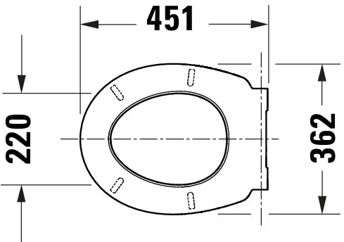 Duravit Univ. WC-Sitz Oval Tief 452mm, Ülap., Absenkaut.,abnehmb.,Scharn. Edelst.,Weiß Duravit Univ. WC-Sitz Oval Tief 452mm, Ülap., Absenkaut.,abnehmb.,Scharn. Edelst.,Weiß
