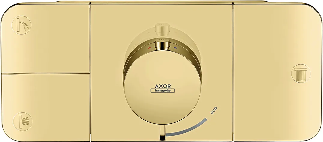 Thermostat UP Axor One Fertigset 3 Verbraucher chrom
