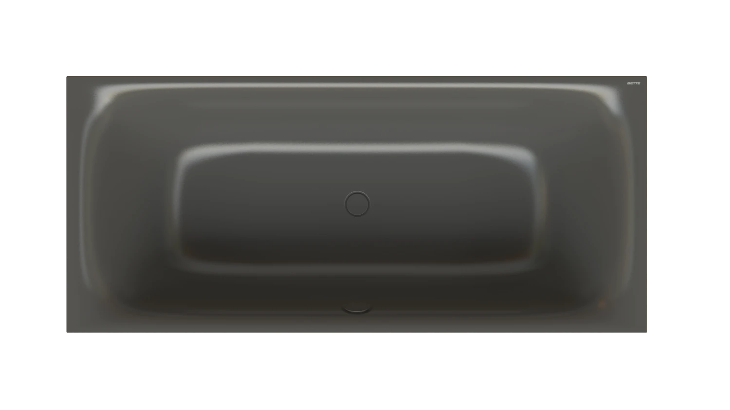 Bette Badewanne „BetteLux“ 180 × 80 cm in Anthracite Bette Badewanne „BetteLux“ 180 × 80 cm in Anthracite
