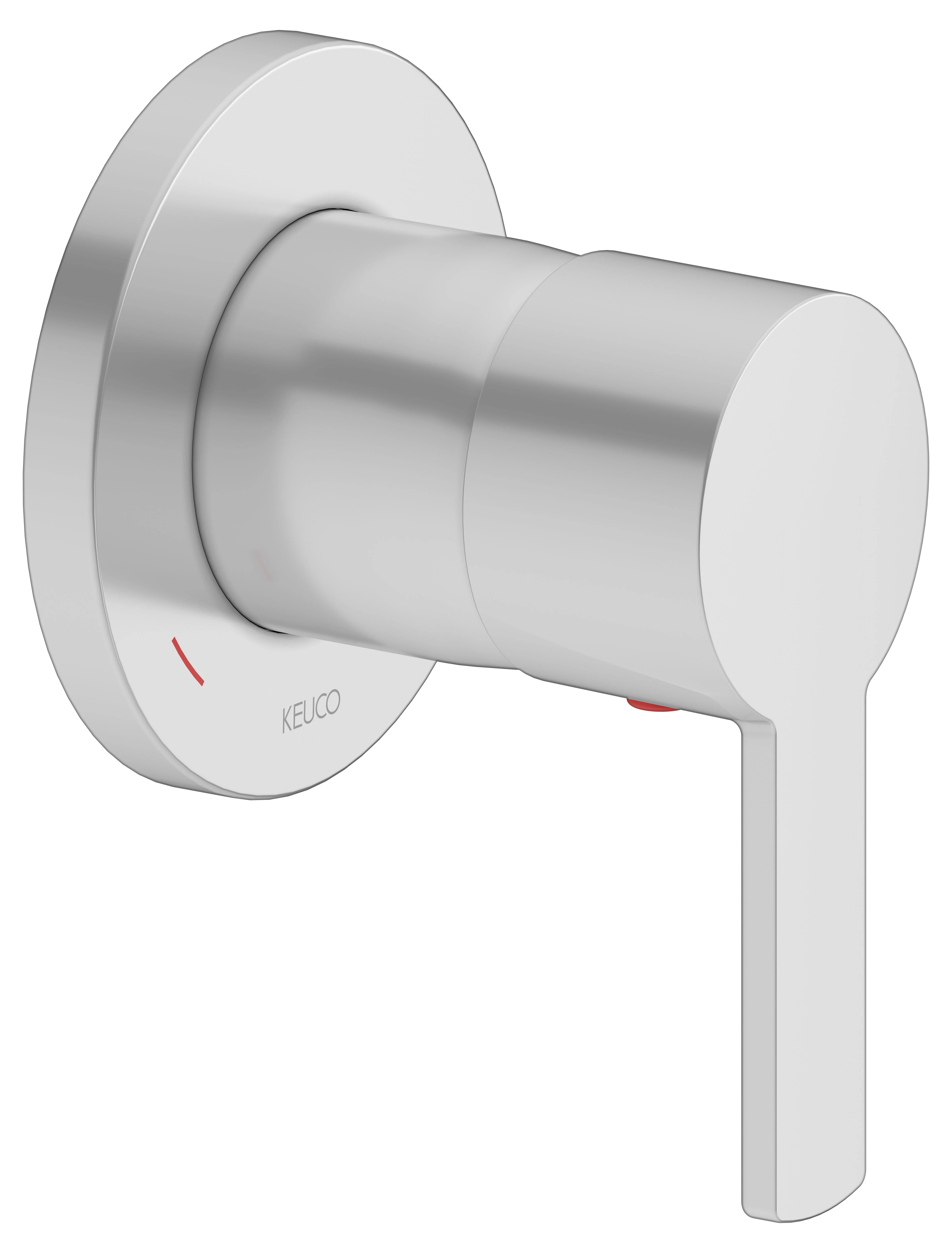 KEUCO PLAN BLUE Einhebelmischer Unterputz Aluminium-finish