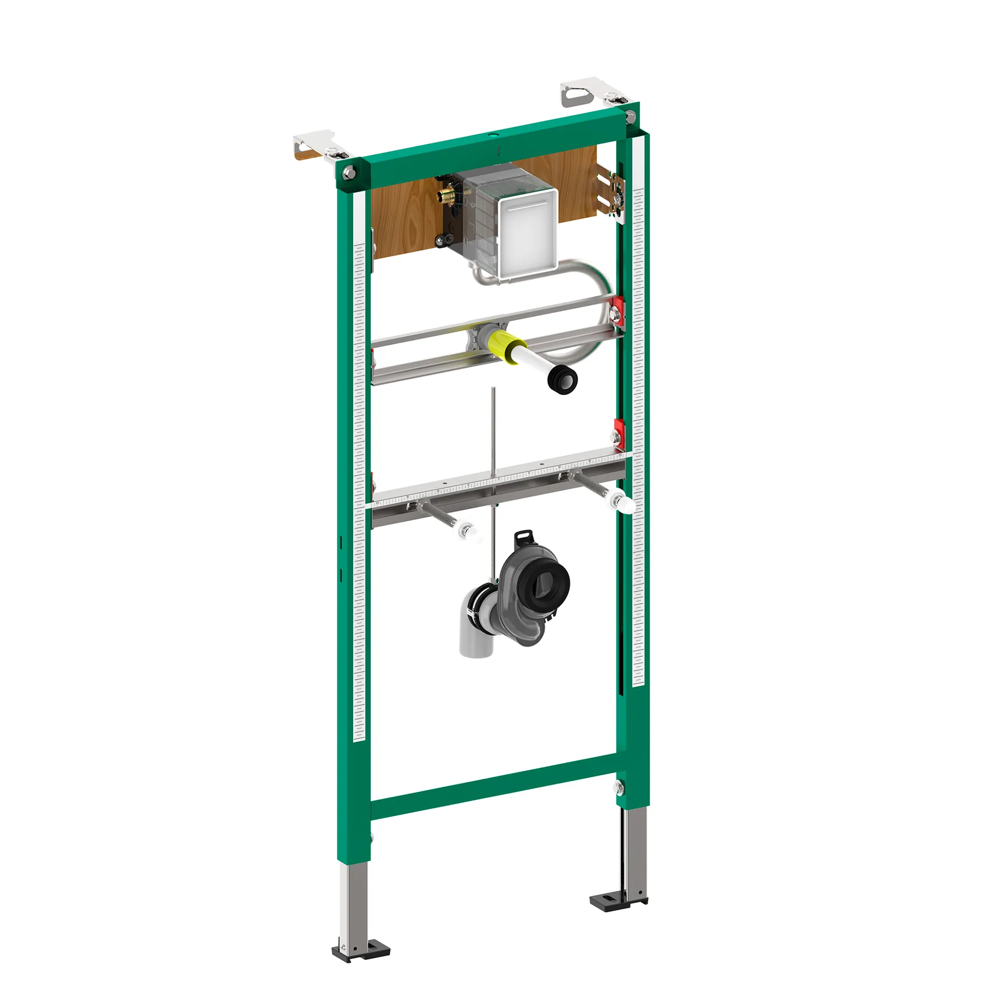 Installationselement INEOLINK für Urinale mit externer Spülung, Kartuschentechnik