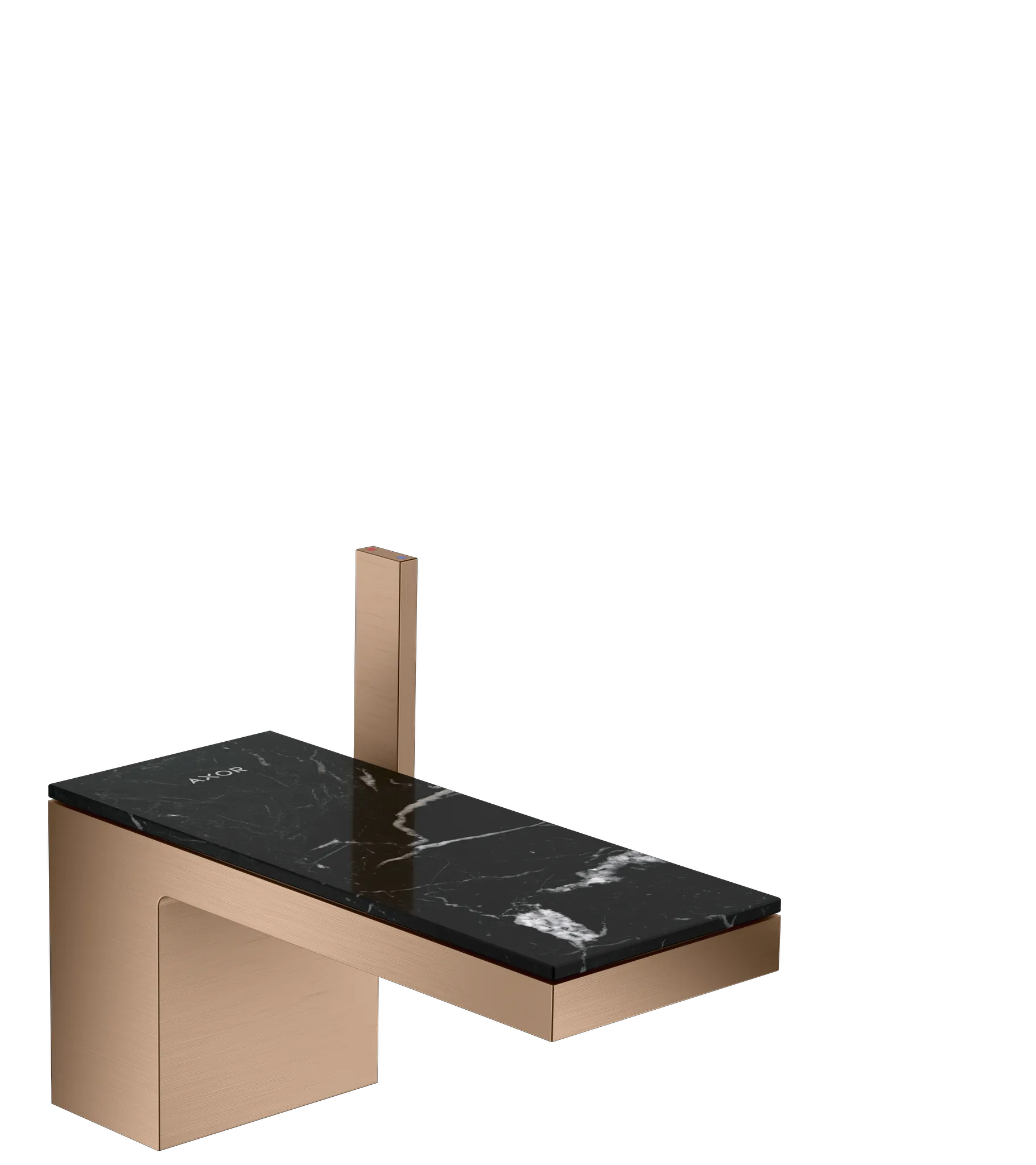 Hansgrohe AXOR MyEdition Mischer Platte 200 Marmor Nero Marquina Hansgrohe AXOR MyEdition Mischer Platte 200 Marmor Nero Marquina