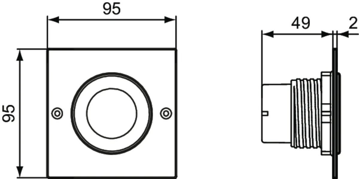 Ideal Standard Septa Pro Betätigungsplatte P3, pneumatische Auslösung, Edelstahl poliert Ideal Standard Septa Pro Betätigungsplatte P3, pneumatische Auslösung, Edelstahl poliert