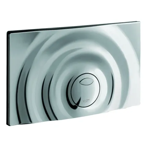 WC-Betätigung Surf G 37859, 330 x 190 mm, für 2-Mengen-Spülkasten 9 l/4 l, chrom WC-Betätigung Surf G 37859, 330 x 190 mm, für 2-Mengen-Spülkasten 9 l/4 l, chrom