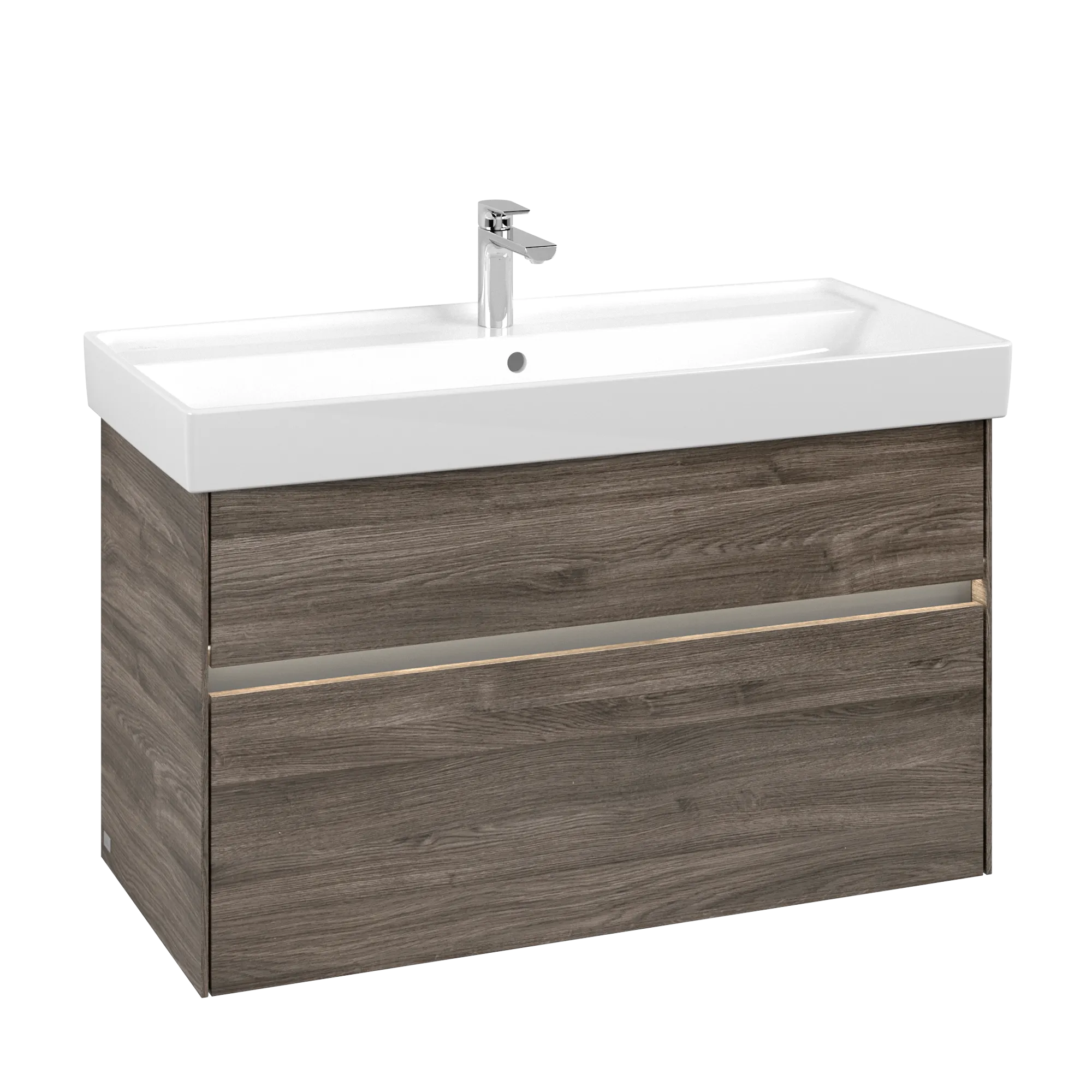 Villeroy & Boch Collaro Waschbeckenunterschrank C011B0, 954x546x444 mm, Stone Oak