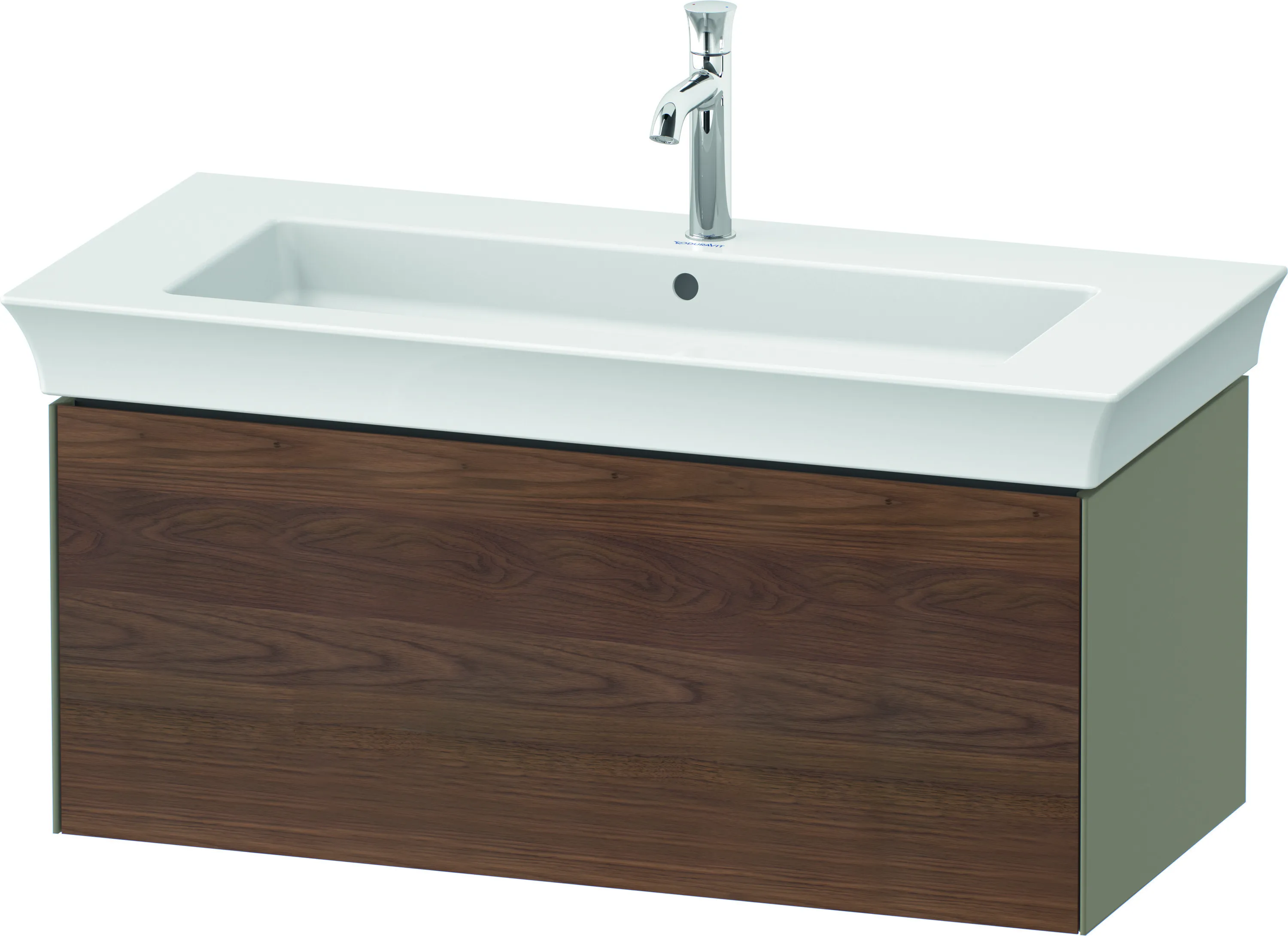 Duravit Waschtischunterschrank wandhängend „White Tulip“ 98,4 × 41 × 45,8 cm Duravit Waschtischunterschrank wandhängend „White Tulip“ 98,4 × 41 × 45,8 cm